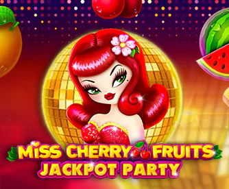 Miss Cherry Fruits Jackpot Party machine à sous